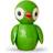 Spring Copenhagen Grateful Green Prydnadsfigur 6.5cm