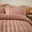 Dunelm Evana Pillow Case Pink (76x48cm)