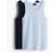 H&M Slim Fit Ribbed Vest Tops - Blue