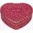 Sara Miller Love You Millions Large Heart Tin Caddy 4.8L Pink Small Box