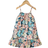 Shein Young Girls Random Flower Printed Strappy Dress