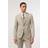 Antique Rogue Putty Check Slim Fit Jacket - Beige
