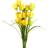Leaf Pack of 6 x 80 cm Tulip Stem Yellow Artificial Plant