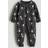 H&M Baby Patterned Sleepsuit - Grey