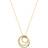 Sif Jakobs Spirale Pendant Necklace - Yellow Gold