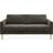 Dunelm Jacob Corduroy Charcoal Sofa 180cm 3 Seater