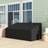OutSunny 3 Seater Rain Cover Garden Sofa Chair Bench Protector 218x111x101cm - Black