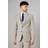 Burton Neutral Textured Slim Fit Suit Jacket - 38R