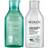 Redken Amino Mint Shampoo 300ml Acidic Bonding Concentrate Conditioner 300ml - Clear