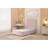Somnior Austin Divan Base 54 Floor Standing Headboard Plush Velvet - Pink - King Continental Bed