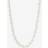 Jon Richard Semi Precious Pearl And Gold Bead Necklace