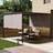 VonHaus Metal Pergola with Sliding Roof 3x3 m