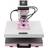 VEVOR Heat Press Machine 15x15 in Slide Out Transfer Machine T-Shirts Pink