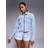 River Island Womens Longsleeve Corset Jacket - Light Blue