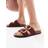 New Look Double Strap Sandal - Burgundy