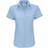 B&C Collection Oxford Short Sleeve Shirt - Blue Chip