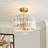 Dunelm Crus Gold Ceiling Flush Light ∅ 35cm