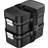 Zwilling Fresh & Save Vacuum Lunch Box PP Black Matte Food Container 0.42gal