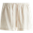 H&M Linen Drawstring Shorts - Light Beige