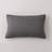 Dunelm Luna Rectangular Complete Decoration Pillows Grey (50x30cm)