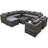 Oseasons Malta Outdoor Lounge Set, 2 Table incl. 2 Chairs & 2 Sofas