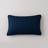 Dunelm Luna Rectangular Complete Decoration Pillows Blue (50x30cm)