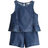 H&M Denim-Look Set 2-Piece - Blue
