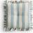 H&M Frill-Trimmed Cushion Cover Turquoise (38x38cm)