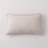 Dunelm Luna Rectangular Complete Decoration Pillows Beige (50x30cm)
