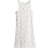 H&M Ribbed Cotton Dress - White/Floral (1273931004)
