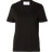 Selected Femme Classic V-Neck T-shirt - Black