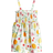 H&M Sleeveless Romper Suit - Light Beige/Fruits (1288114002)