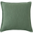 Dunelm Westcott Cotton Velvet Slub Square Cushion Complete Decoration Pillows Green (43x43cm)