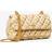Tory Burch Kira Woven Mini Flap Bag - Beige