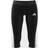 adidas Essentials 3-Stripes Leggings 3/4 Længde - Black