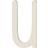 Sebra Bogstav U Birchbark Beige