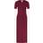 Calvin Klein Modal Stretch Rib Midi Dress - Red