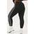 Yours Side Stripe Active Leggings - Black/White