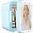 Yashe Mini Fridge for Bedroom 4L Blue