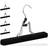 Relaxdays Velvet Trouser Set of 5 Hanger