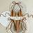 Shein Women Crochet Strappy Halter Top Wraparound Bikini Set - Beachwear Summer Outfit