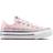 Converse Pale Pink All Star Lo EVA Lift Girls Junior Trainers
