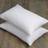 Dunelm Pack of 2 Teflon Ultimate Stain Resistant Side Sleeper Pillows - White Fiber Pillow