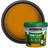 Ronseal One Coat Harvest Matt Exterior Shed & Fence Protector Paint 5L Tub Wood Protection Gold