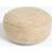 John Lewis Jute Effect Outdoor Low Pouffe
