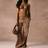 Musera Mid Rise Adjustable Tie Side Elegant Cover Up Beach Trousers - Summer Boho