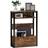 Homcom Narrow Side with Storage Small Table