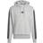 adidas Men's Essentials French Terry 3 Stripes Hoodie - Gray