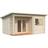 Palmako Sanna Sauna Ubehandlet 11,5 m2