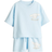 H&M 2-Delat Set Med Tröja Och Shorts Med Tryck - Ljusblå/Cinnamoroll